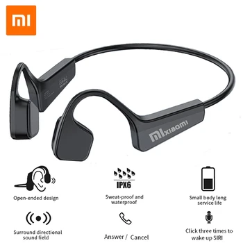 Xiao Kostné Vedenie Športové Slúchadlá Bezdrôtové Slúchadlá Bluetooth-Kompatibilného Headsetu TWS Hands-free S Mikrofónom Pre Beh