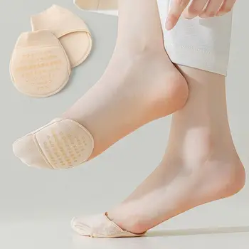 Silicon Päty Ponožky Ponožky, Papuče Neviditeľné Mäkké Prst Ponožky Elastické Bavlnené Pančuchy Lete