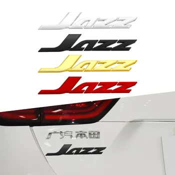 3D Kovové Auto Styling List Znak Zadný Kufor Odznak Blatník Nálepky Telo Výzdoba Pre Občianske Dohodou CRV Hrv Jazz, Logo Príslušenstvo