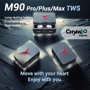 Nové M90 Pro TWS Bezdrôtový bluetooth headset Herné Bezdrôtové slúchadlá 5.3 Športové Slúchadlá hi-fi, Hudba pre xiao všetky Inteligentné Telefóny