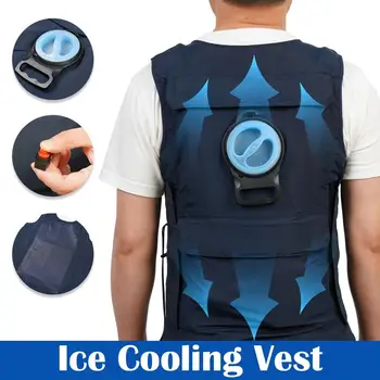 Ice Vesta Klimatizácia Oblečenie, Vodou Chladený Oblečenie, pánske Vesty Prevencia Úpal Klimatizácia Rybárske Oblečenie