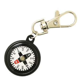 Kompas Keychain orientačný Beh Kompas Turistika Backpacking Kompas, Mini Prežitie Keyring Navigáciu Kompas pre Lov