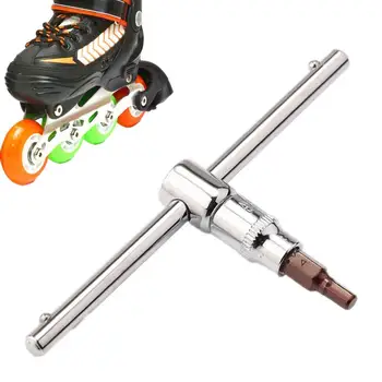 Kolieskové Korčule Hex Kľúča T Tvar Skateboard Hex Kľúča Repair Tool Opakovane Použiteľný Nástroj Na Opravu Kolieskové Korčule Maticový Kľúč Na Korčule A Quad