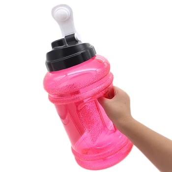 Veľké Pitnej Vody Fľašu BPA Telocvični Výcvik Športové potreby na Kempovanie Rukoväť 2.2 L Drop Shipping