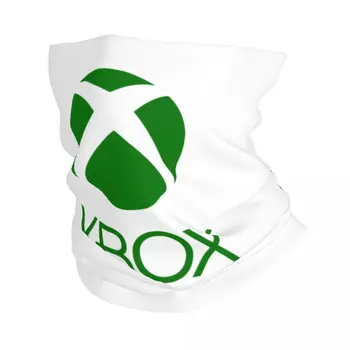 Klasické Xboxs Logo Bandana Krku Teplejšie Ženy Muži Zimnú Lyžiarsku Turistiku Šatku Návlek Hra, Hráč Darčeky Bočný Kryt