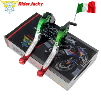 Taliansko Vlajky farba Pre Ducati Panigale V4/S/R 2018 2019 2020 Motocykel CNC Skladacie Rozšíriteľný Brzdové Páčky Spojky