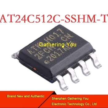 AT24C512C-SSHM-T/AT24C04C-SSHM-T SOP8 Elektricky vymazateľné programovateľné read-only memory Úplne Nové Autentické