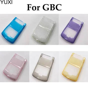 YUXI 1PC Pre VOP Transparentné Mäkké TPU Ochranný obal Crystal Prípade pre Gameboy Color Ochranné Protector
