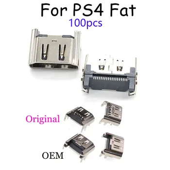100ks Originálne Nové pre Playstation 4 HDMI Port Zásuvka Rozhrania Konektor slot Pre PlayStation 4 (PS4 Tuku HDMI Port Zásuvka