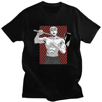 Hot Predaj Jedinečný Štýl Populárnej Topy Veľký Učiteľ Onizuka Gto Vytlačené Pár T-shirt Hip-pop Bežné Vysoko Kvalitné Klasické Oblečenie