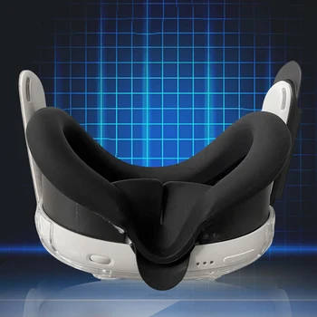 Silikónové VR bočný Kryt Nahradenie VR Masku na Tvár Sweatproof Tvár Vankúš Svetlo Blokovanie Anti-scratch pre Meta Quest 3 VR Headset