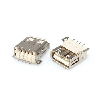 20PCS Konektor USB / AF / 4P SMT / Ženský Typ USB Zásuvky