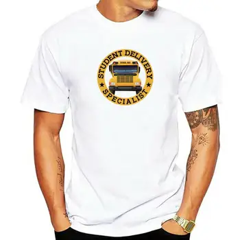 Študent Dodanie Špecialista Zábavné Vodič Školského Autobusu T-Shirt PrintedFashionable Topy & Tees Dizajnér Bavlna Muž, T Košele
