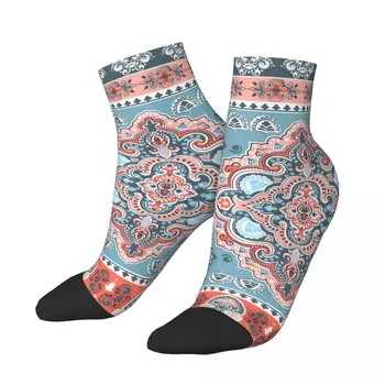 Ponožky Polyester Nízke Trubice Kvetinový Paisley Etnických Mandala Ponožky Priedušná Bežné Krátke Ponožky