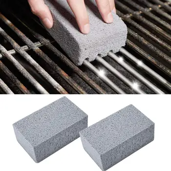 1pcs Čistiaca Kefa Tehlový Blok Grilovanie Čistenie Pumice Stone Brick pre Grilovanie Rack Vonkajšie Kuchyňa BBQ Nástroje