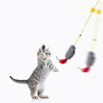 Simulácia Myši, Mačky, Hračky Zdvíhateľnej Zavesenie Dverí Typu Cat Scratch Lano Myši Domáce Zvieratá Pre Vnútorné Mačky