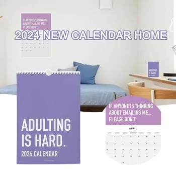 Domácnosti Nástenný Kalendár Hangable Perpetual Calendar Nový Rok Darček