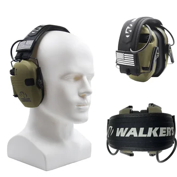 Taktické anti-noise Earmuff pre Lov, streľbu slúchadlá zníženie Hluku Elektronické Sluchu, Ochranné Ochranu Sluchu