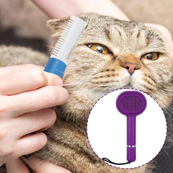 Praktické Mačka, Pes Vlasy Čisté Špirála Ergonomická Rukoväť Pet Odstránenie Chĺpkov Kefou Pet Care Dodávky