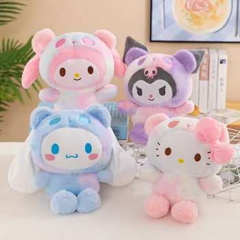 22 CM Sanrio Kawali Kuromi Hello Kitty Moje Melódie Cinnamoroll Vankúš Plyšové Hračky Anime Dieťa Bábiky Cartoon Zbierka detských Darček